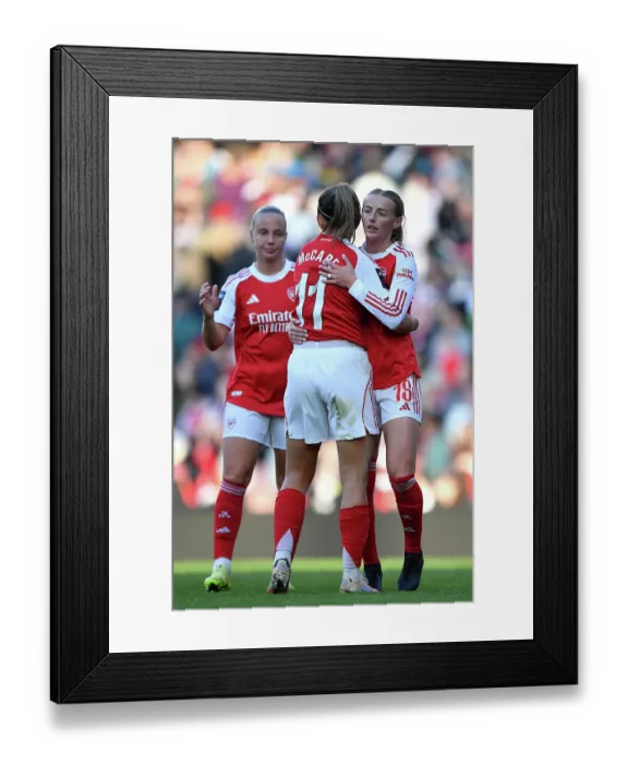 Framed Print : Arsenal v Brighton & Hove Albion - Barclays Women's Super League Arsenal v Brighton & Hove Albion - Barclays Women's Super League