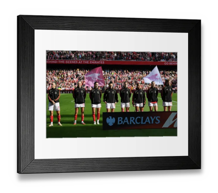 Framed Print : Arsenal v Brighton & Hove Albion - Barclays Women's Super League Arsenal v Brighton & Hove Albion - Barclays Women's Super League