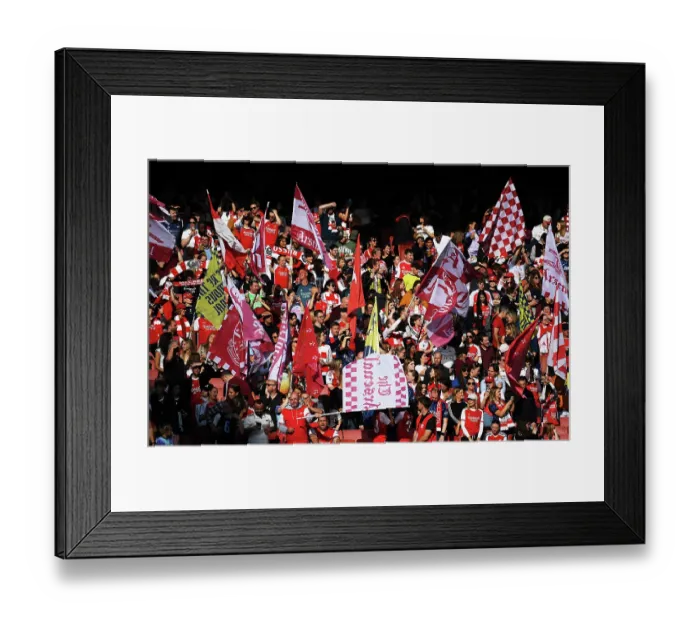 Framed Print : Arsenal v Brighton & Hove Albion - Barclays Women's Super League Arsenal v Brighton & Hove Albion - Barclays Women's Super League