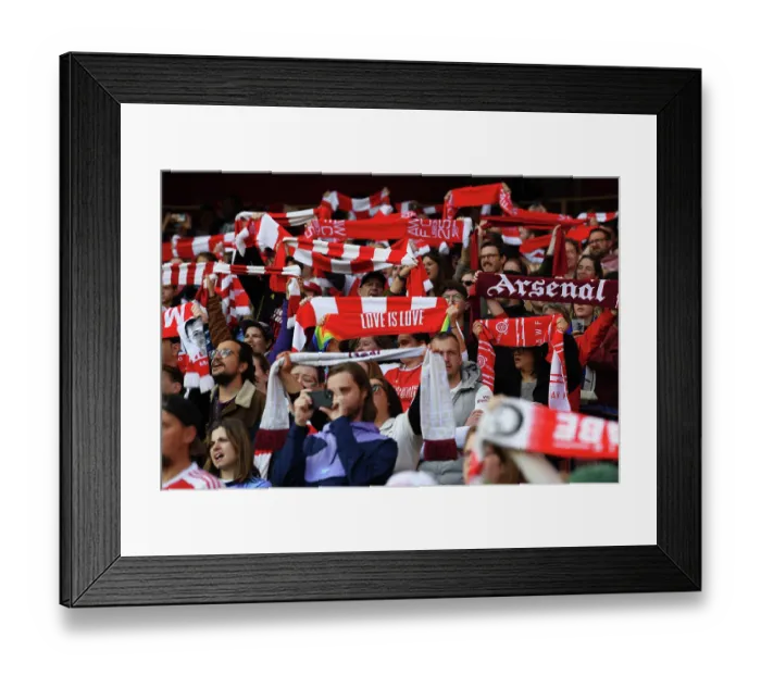 Framed Print : Arsenal v Brighton & Hove Albion - Barclays Women's Super League Arsenal v Brighton & Hove Albion - Barclays Women's Super League