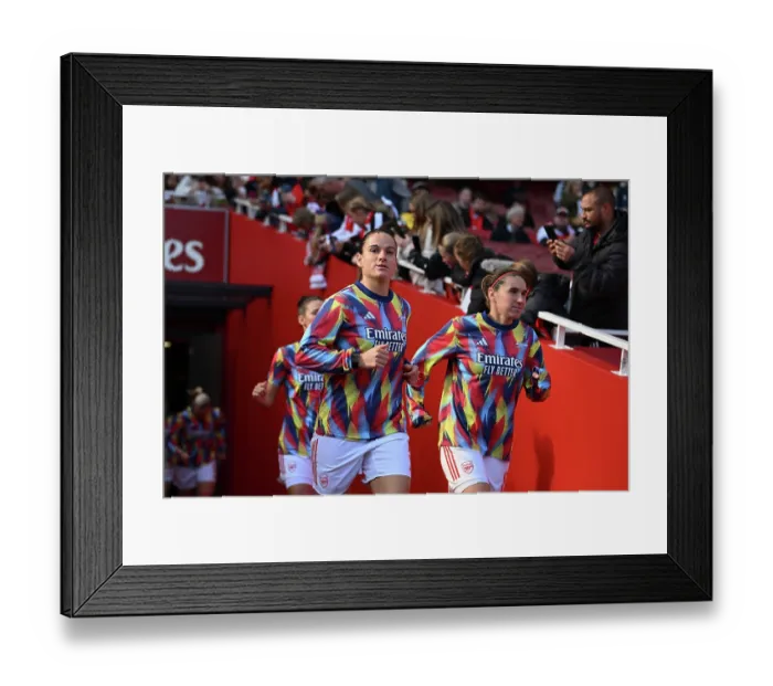Framed Print : Arsenal v Brighton & Hove Albion - Barclays Women's Super League Arsenal v Brighton & Hove Albion - Barclays Women's Super League