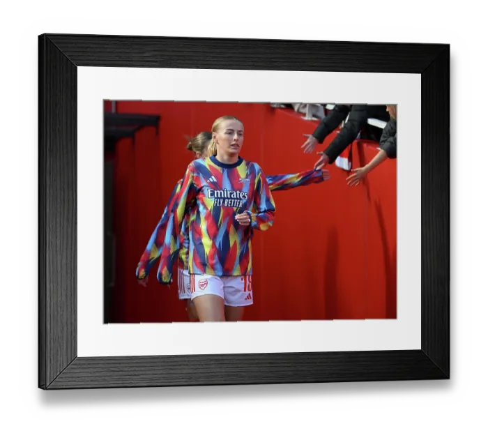 Framed Print : Arsenal v Brighton & Hove Albion - Barclays Women's Super League Arsenal v Brighton & Hove Albion - Barclays Women's Super League