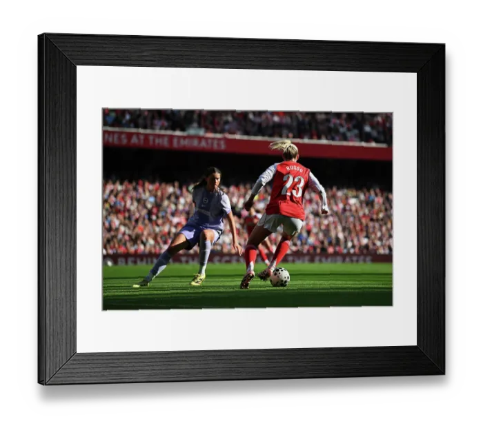 Framed Print : Arsenal v Brighton & Hove Albion - Barclays Women's Super League Arsenal v Brighton & Hove Albion - Barclays Women's Super League
