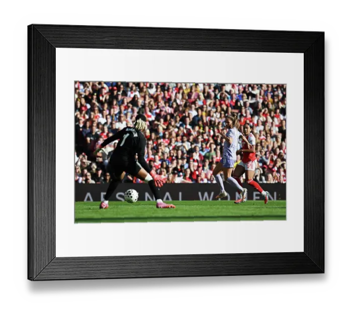 Framed Print : Arsenal v Brighton & Hove Albion - Barclays Women's Super League Arsenal v Brighton & Hove Albion - Barclays Women's Super League