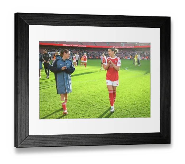Framed Print : Arsenal v Brighton & Hove Albion - Barclays Women's Super League Arsenal v Brighton & Hove Albion - Barclays Women's Super League