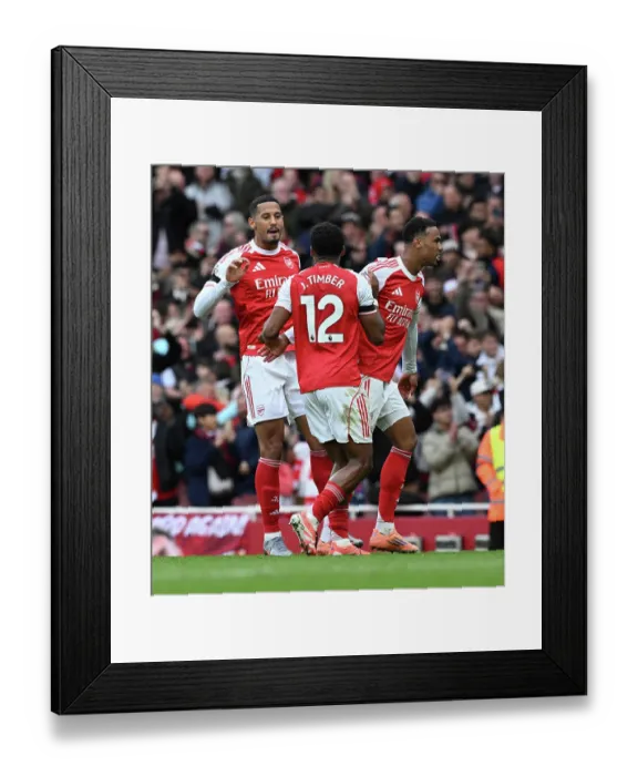 Framed Print : Arsenal v West Ham United - Premier League