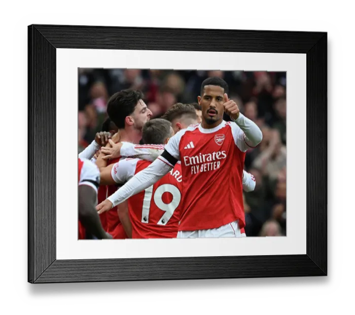 Framed Print : Arsenal v West Ham United - Premier League