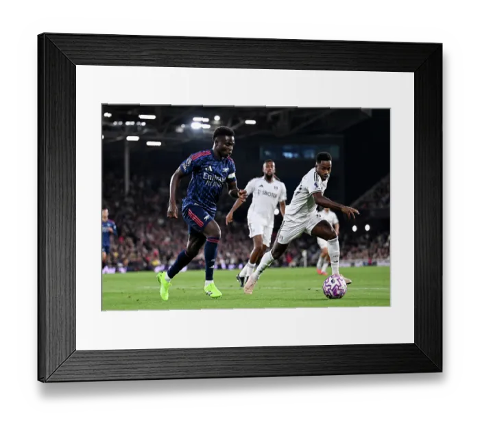 Framed Print : Fulham v Arsenal - Premier League