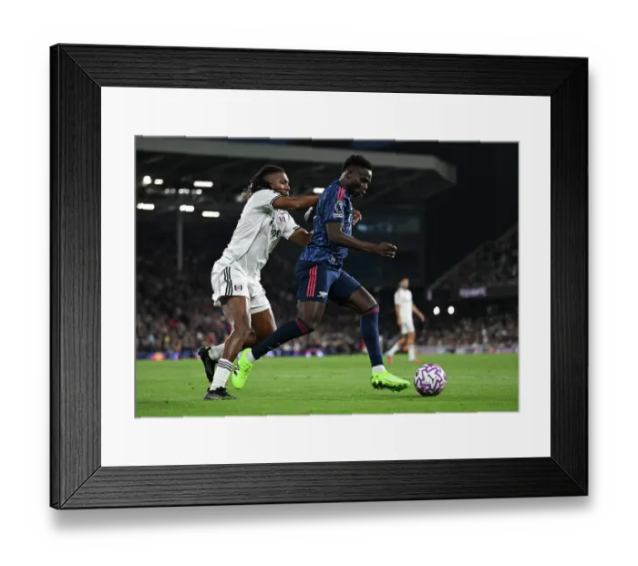 Framed Print : Fulham v Arsenal - Premier League