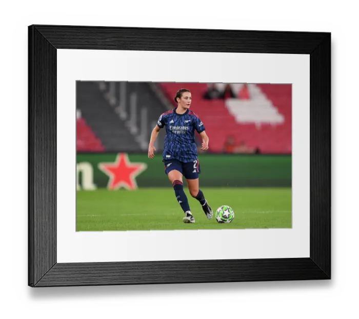 Framed Print : SL Benfica v Arsenal FC - UEFA Women's Champions League 2025 / 26 League Phase MD2 SL Benfica v Arsenal FC - UEFA Women's Champions League 2025 / 26 League Phase MD2