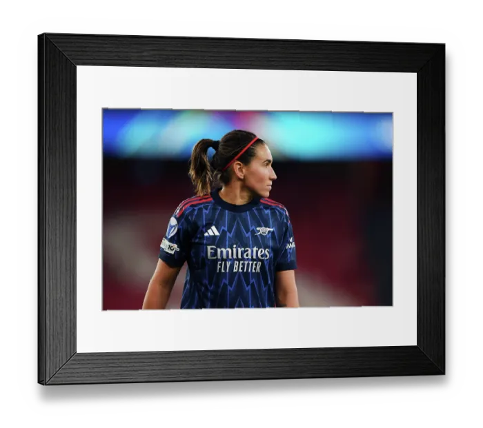Framed Print : SL Benfica v Arsenal FC - UEFA Women's Champions League 2025 / 26 League Phase MD2 SL Benfica v Arsenal FC - UEFA Women's Champions League 2025 / 26 League Phase MD2