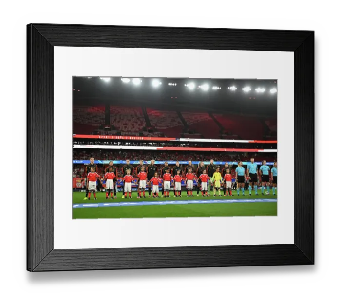 Framed Print : SL Benfica v Arsenal FC - UEFA Women's Champions League 2025 / 26 League Phase MD2 SL Benfica v Arsenal FC - UEFA Women's Champions League 2025 / 26 League Phase MD2