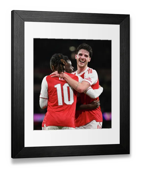Framed Print : Arsenal FC v Atletico de Madrid - UEFA Champions League 2025 / 26 League Phase MD3
