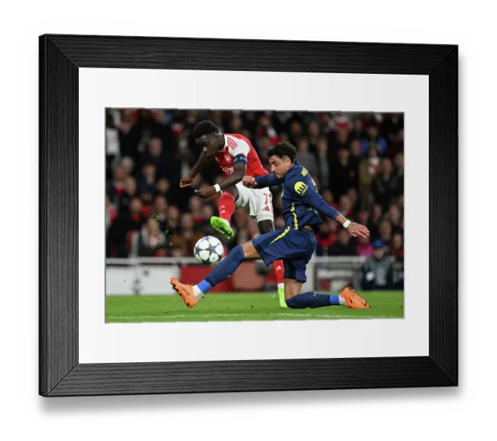 Framed Print : Arsenal FC v Atletico de Madrid - UEFA Champions League 2025 / 26 League Phase MD3