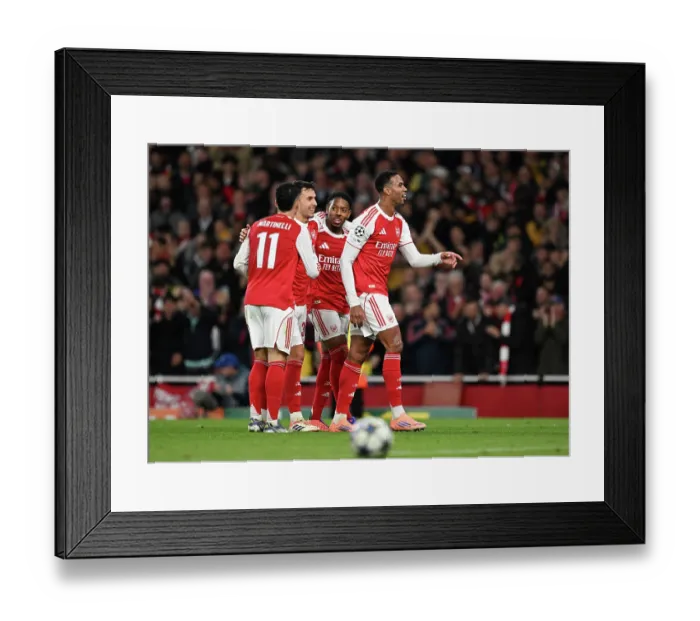 Framed Print : Arsenal FC v Atletico de Madrid - UEFA Champions League 2025 / 26 League Phase MD3