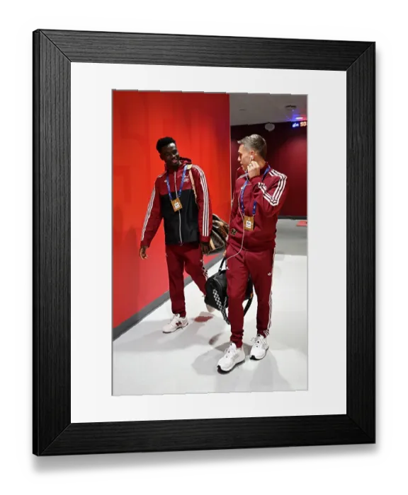 Framed Print : Arsenal FC v Atletico de Madrid - UEFA Champions League 2025 / 26 League Phase MD3