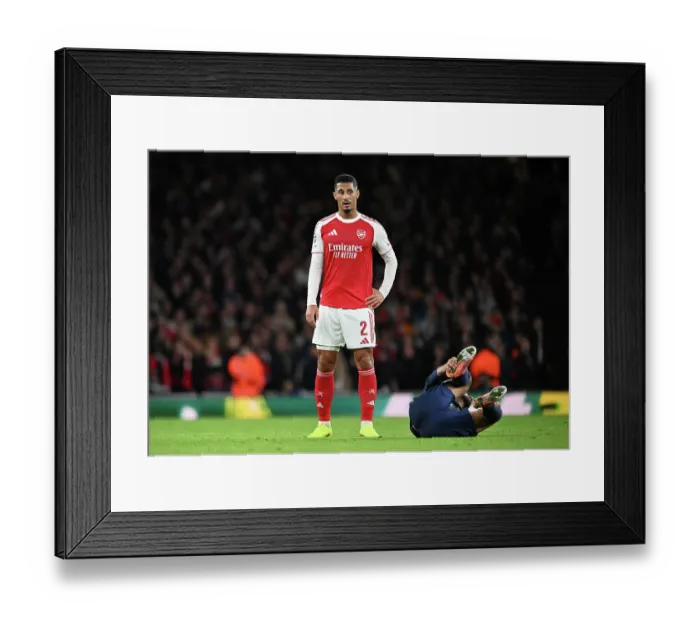 Framed Print : Arsenal FC v Atletico de Madrid - UEFA Champions League 2025 / 26 League Phase MD3