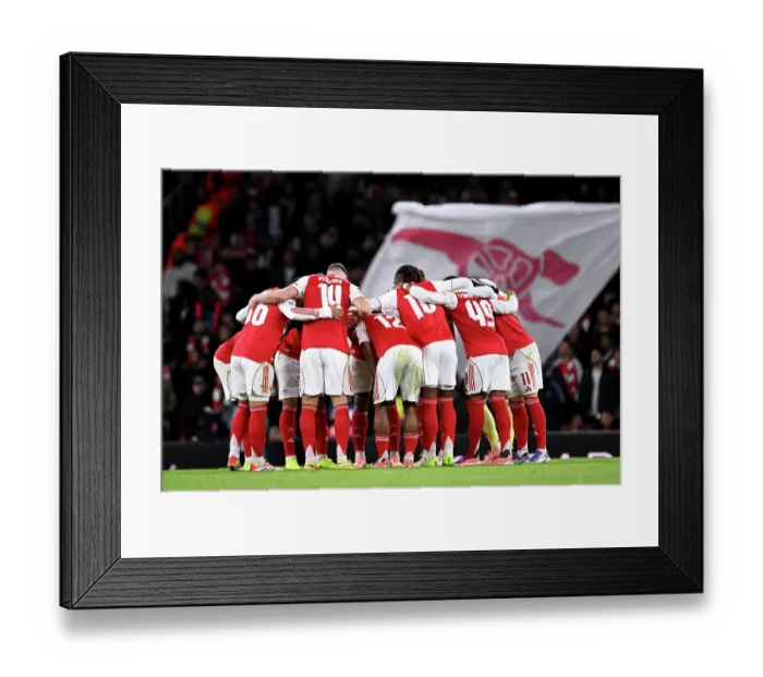 Framed Print : Arsenal FC v Atletico de Madrid - UEFA Champions League 2025 / 26 League Phase MD3