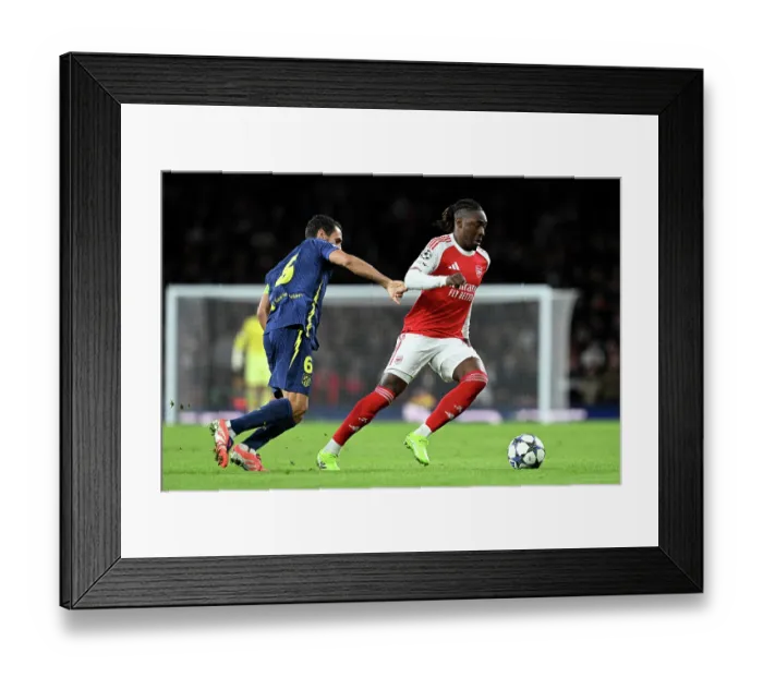Framed Print : Arsenal FC v Atletico de Madrid - UEFA Champions League 2025 / 26 League Phase MD3 Framed Print : Arsenal FC v Atletico de Madrid - UEFA Champions League 2025 / 26 League Phase MD3