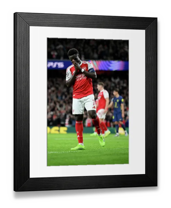 Framed Print : Arsenal FC v Atletico de Madrid - UEFA Champions League 2025 / 26 League Phase MD3