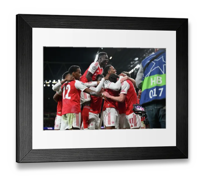 Framed Print : Arsenal FC v Atletico de Madrid - UEFA Champions League 2025 / 26 League Phase MD3