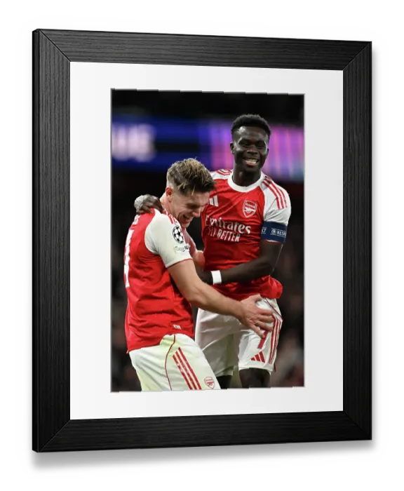 Framed Print : Arsenal FC v Atletico de Madrid - UEFA Champions League 2025 / 26 League Phase MD3 Framed Print : Arsenal FC v Atletico de Madrid - UEFA Champions League 2025 / 26 League Phase MD3