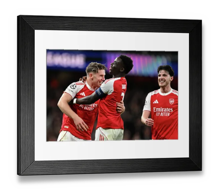 Framed Print : Arsenal FC v Atletico de Madrid - UEFA Champions League 2025 / 26 League Phase MD3 Framed Print : Arsenal FC v Atletico de Madrid - UEFA Champions League 2025 / 26 League Phase MD3