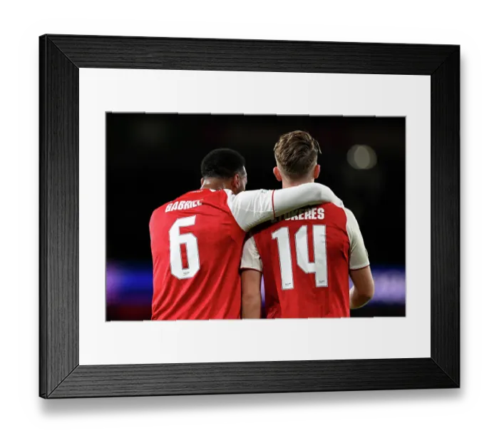 Framed Print : Arsenal FC v Atletico de Madrid - UEFA Champions League 2025 / 26 League Phase MD3