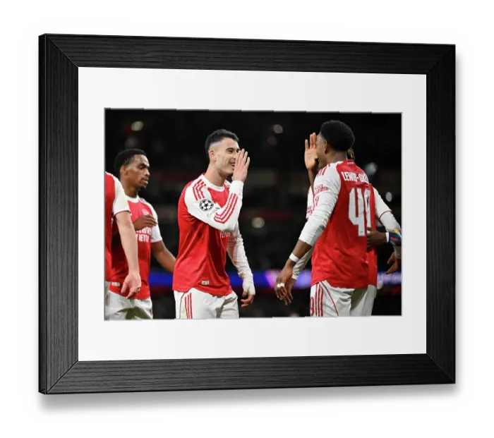 Framed Print : Arsenal FC v Atletico de Madrid - UEFA Champions League 2025 / 26 League Phase MD3