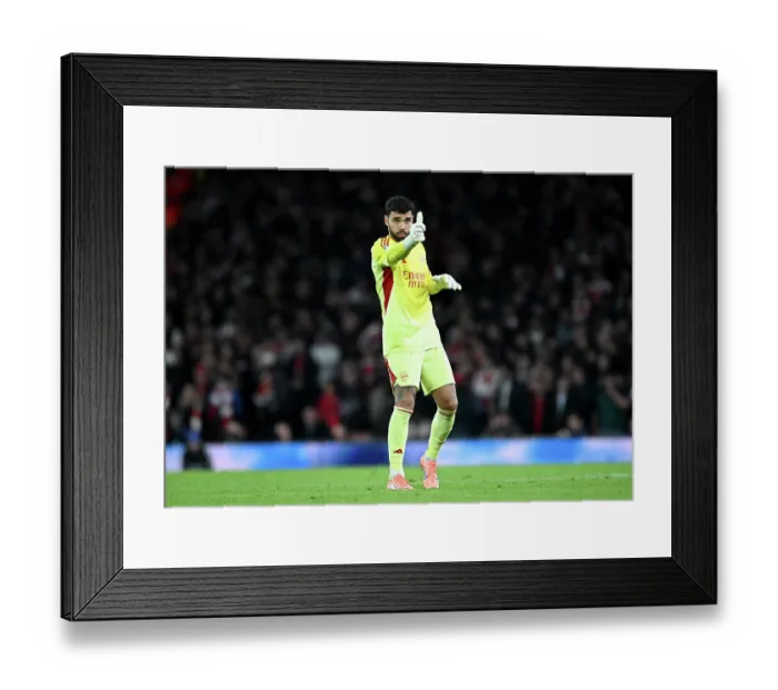 Framed Print : Arsenal FC v Atletico de Madrid - UEFA Champions League 2025 / 26 League Phase MD3