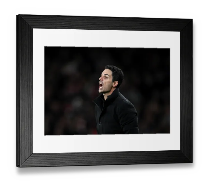 Framed Print : Arsenal FC v Atletico de Madrid - UEFA Champions League 2025 / 26 League Phase MD3