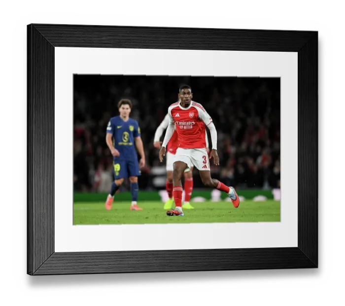 Framed Print : Arsenal FC v Atletico de Madrid - UEFA Champions League 2025 / 26 League Phase MD3