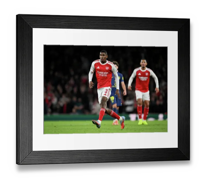 Framed Print : Arsenal FC v Atletico de Madrid - UEFA Champions League 2025 / 26 League Phase MD3