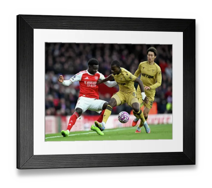 Framed Print : Arsenal v Crystal Palace - Premier League