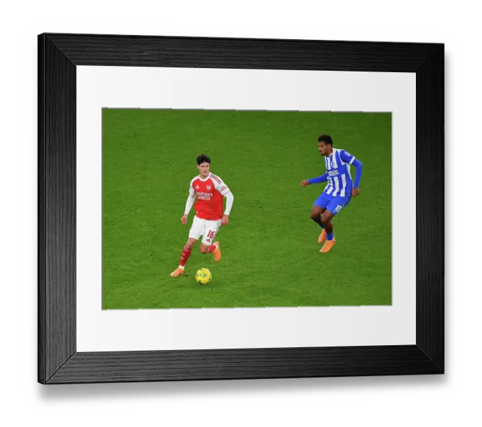 Framed Print : Arsenal v Brighton & Hove Albion - Carabao Cup Fourth Round Arsenal v Brighton & Hove Albion - Carabao Cup Fourth Round