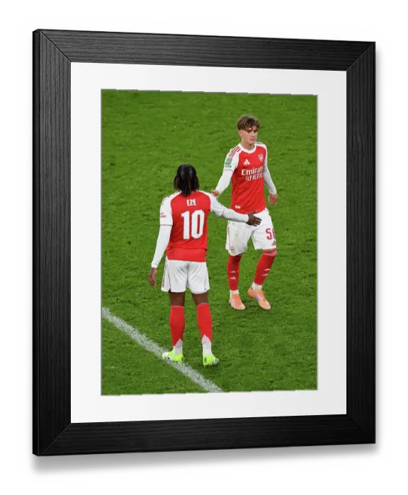 Framed Print : Arsenal v Brighton & Hove Albion - Carabao Cup Fourth Round Arsenal v Brighton & Hove Albion - Carabao Cup Fourth Round