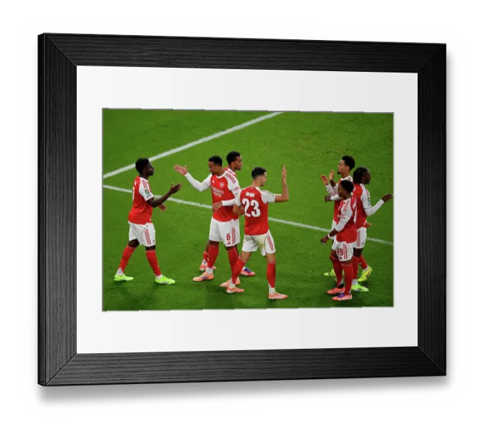 Framed Print : Arsenal v Brighton & Hove Albion - Carabao Cup Fourth Round Arsenal v Brighton & Hove Albion - Carabao Cup Fourth Round