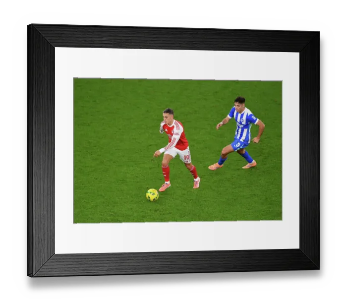 Framed Print : Arsenal v Brighton & Hove Albion - Carabao Cup Fourth Round Arsenal v Brighton & Hove Albion - Carabao Cup Fourth Round