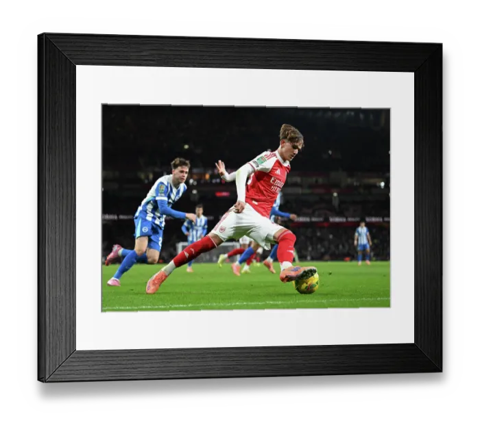 Framed Print : Arsenal v Brighton & Hove Albion - Carabao Cup Fourth Round Framed Print : Arsenal v Brighton & Hove Albion - Carabao Cup Fourth Round