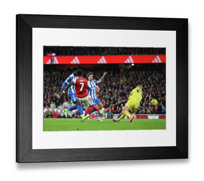 Framed Print : Arsenal v Brighton & Hove Albion - Carabao Cup Fourth Round Framed Print : Arsenal v Brighton & Hove Albion - Carabao Cup Fourth Round