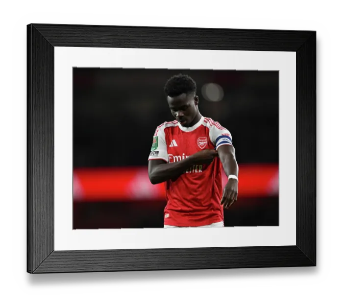 Framed Print : Arsenal v Brighton & Hove Albion - Carabao Cup Fourth Round