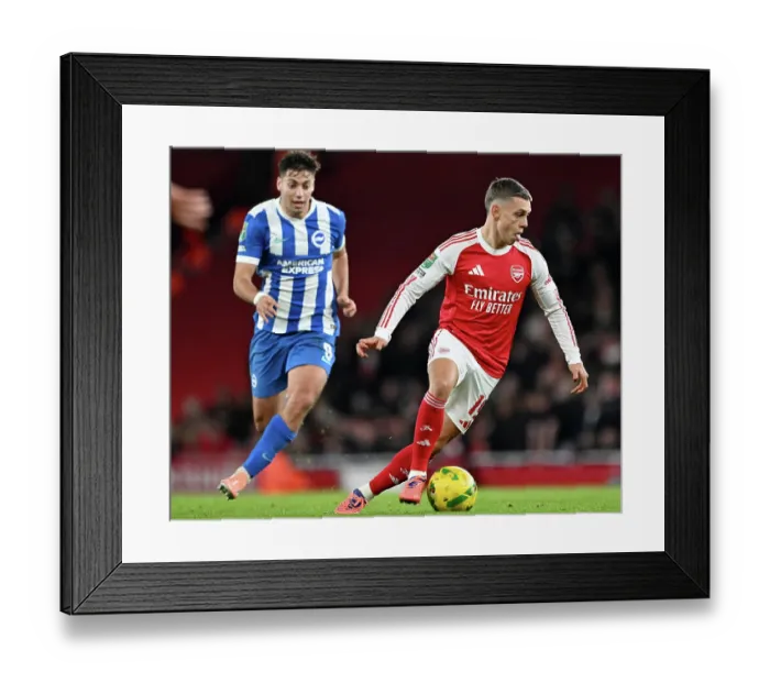 Framed Print : Arsenal v Brighton & Hove Albion - Carabao Cup Fourth Round Framed Print : Arsenal v Brighton & Hove Albion - Carabao Cup Fourth Round