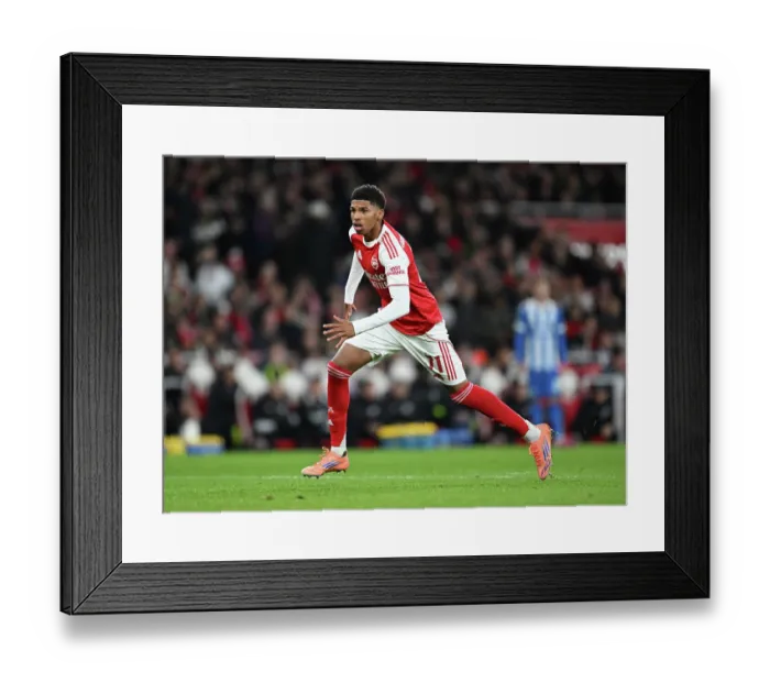 Framed Print : Arsenal v Brighton & Hove Albion - Carabao Cup Fourth Round Arsenal v Brighton & Hove Albion - Carabao Cup Fourth Round