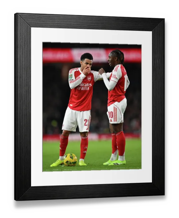 Framed Print : Arsenal v Brighton & Hove Albion - Carabao Cup Fourth Round
