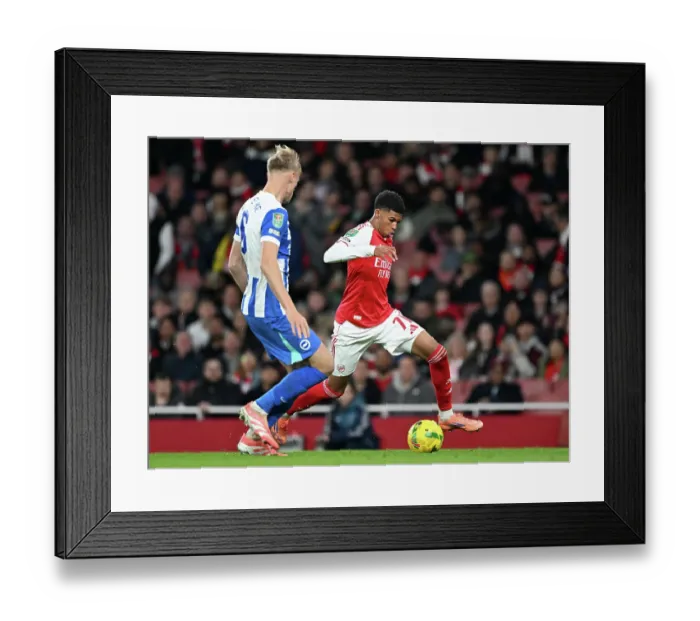 Framed Print : Arsenal v Brighton & Hove Albion - Carabao Cup Fourth Round