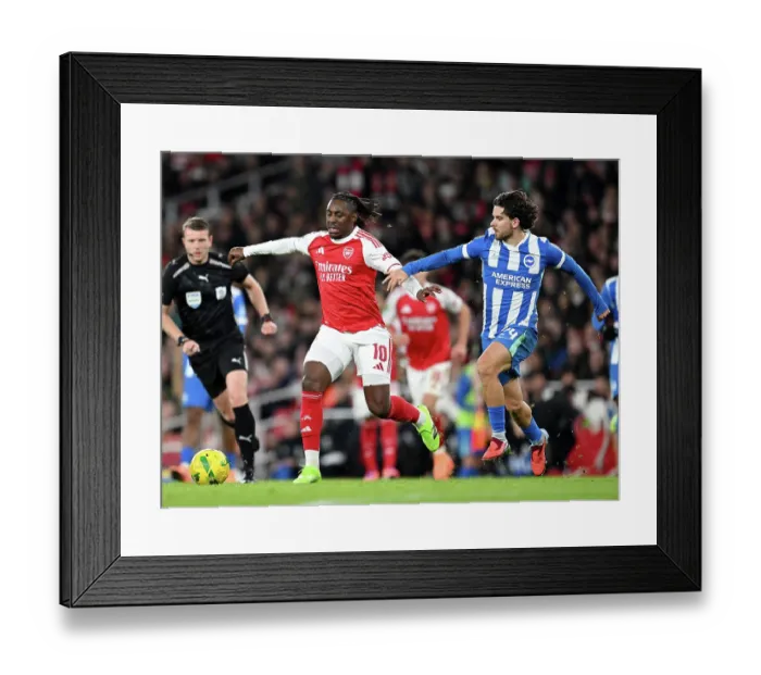 Framed Print : Arsenal v Brighton & Hove Albion - Carabao Cup Fourth Round Framed Print : Arsenal v Brighton & Hove Albion - Carabao Cup Fourth Round