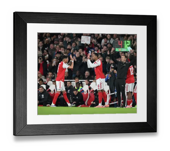 Framed Print : Arsenal v Brighton & Hove Albion - Carabao Cup Fourth Round Arsenal v Brighton & Hove Albion - Carabao Cup Fourth Round