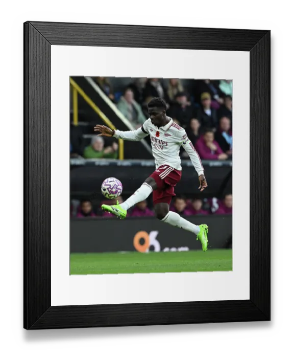 Framed Print : Burnley v Arsenal - Premier League