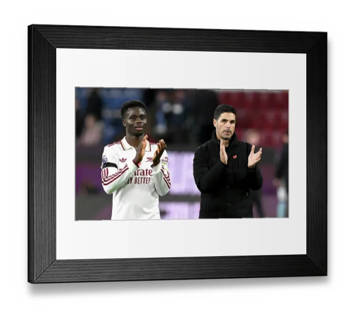 Framed Print : Burnley v Arsenal - Premier League