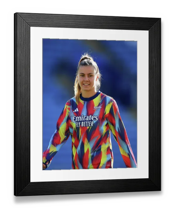Framed Print : Leicester City v Arsenal - Barclays Women's Super League Leicester City v Arsenal - Barclays Women's Super League